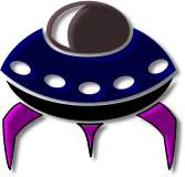 alien spaceship icon 1