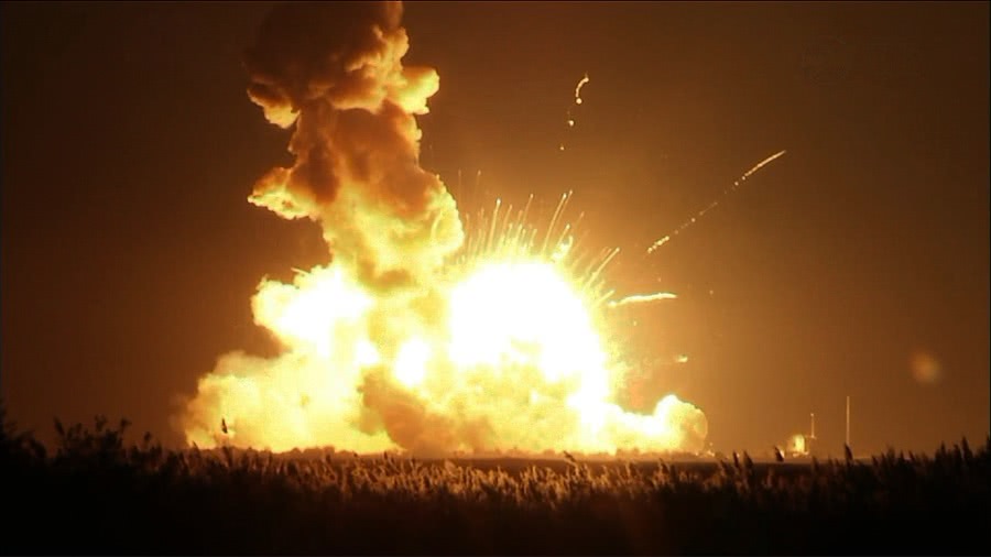 Antares explosion Oct 2014