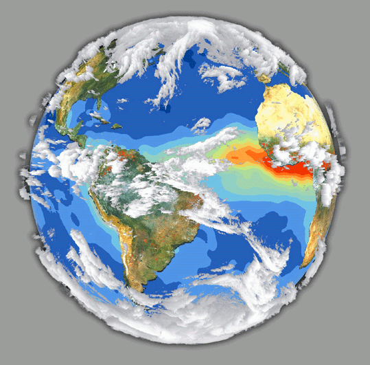 Earth climate conceptual