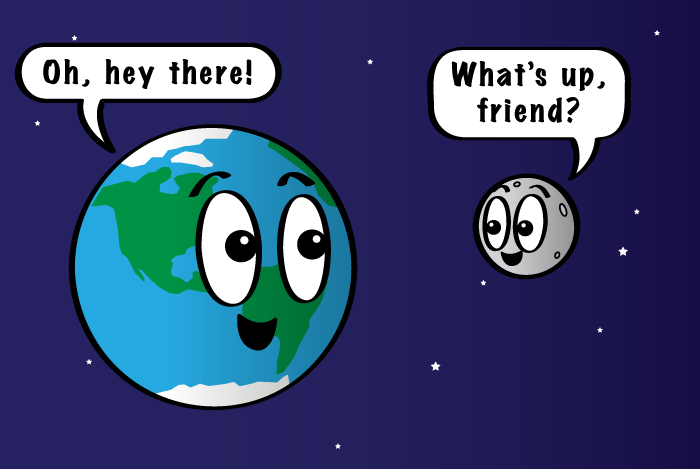earth moon talk