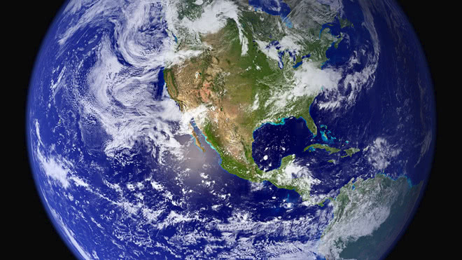 globe N America NASA