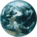 Earth isolated clipart