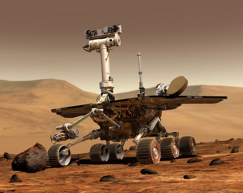 Mars rover dusky