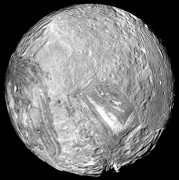 Miranda  Uranus moon