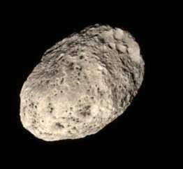 Hyperion moon of Saturn