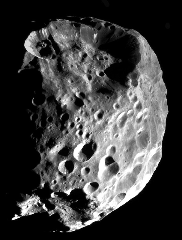 Phoebe moon of Saturn