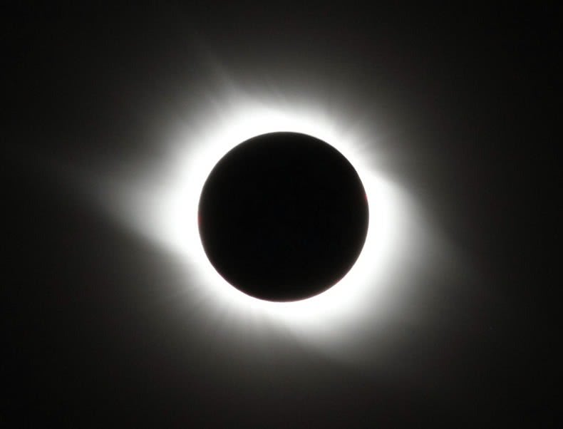 corona during eclipse