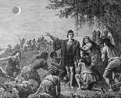 eclipse Columbus predicted