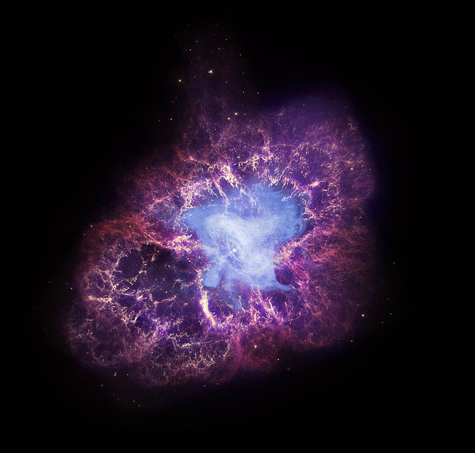 Crab Nebula composite