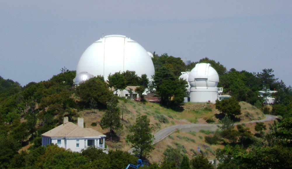 Shane telescope and automated planet finder dome