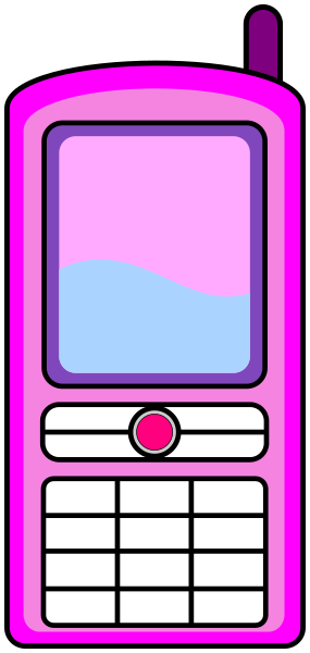 phone hot pink