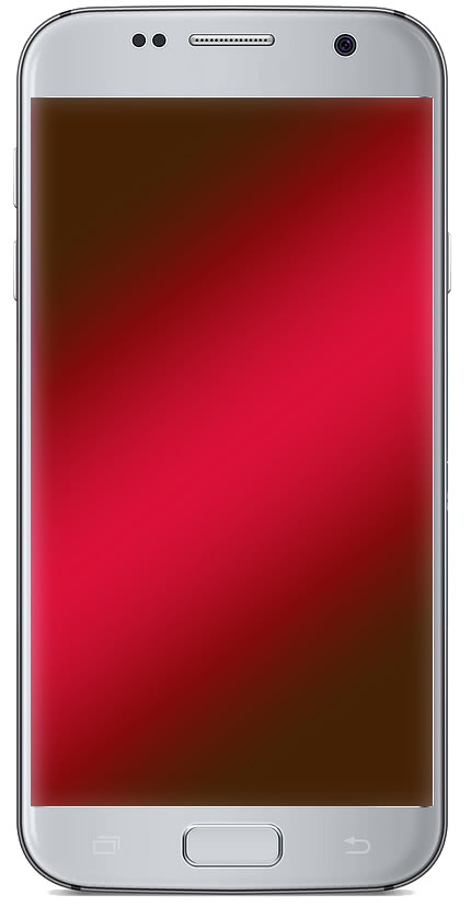smartphone generic silver red