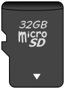 micro SD card 32GB