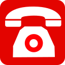 phone icon red