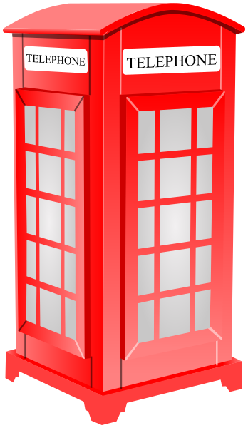 British phone booth