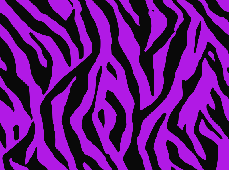 animal stripes purple