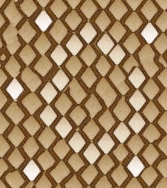 snakeskin pattern brown