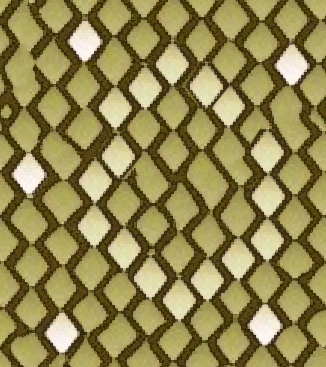 snakeskin pattern green