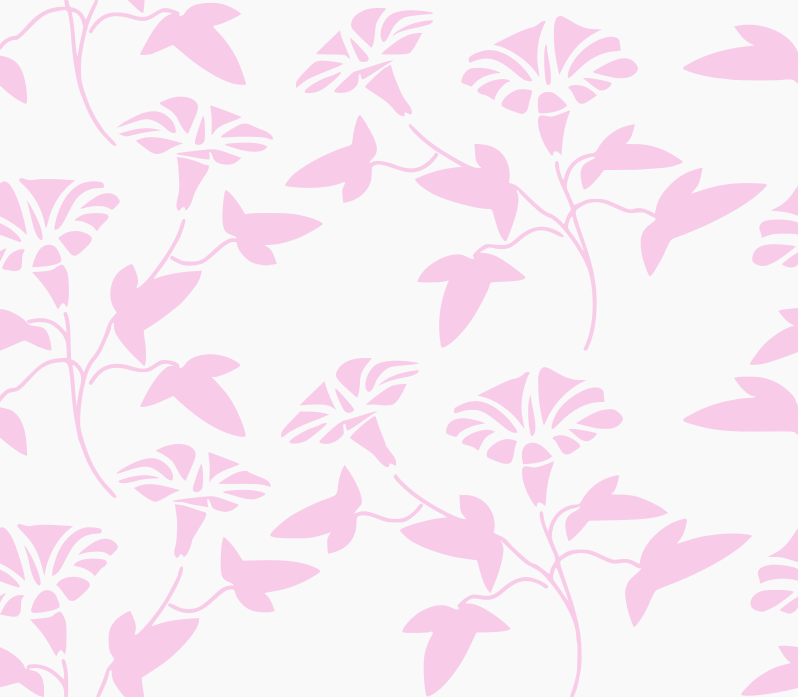 floral seamless pattern pink