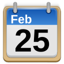 date February 25