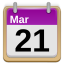 date March 21