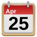 date April 25