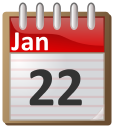 calendar January 22