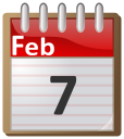 calendar February 07