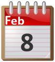 calendar February 08