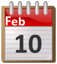 calendar February 10