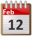 calendar February 12