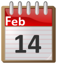 calendar February 14