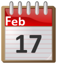 calendar February 17