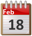 calendar February 18