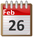 calendar February 26