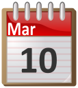 calendar March 10