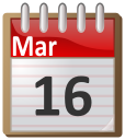 calendar March 16