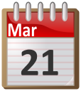 calendar March 21