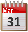 calendar March 31