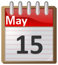 calendar May 15