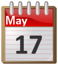 calendar May 17