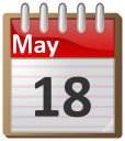 calendar May 18