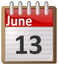 calendar June 13