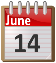 calendar June 14