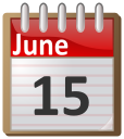 calendar June 15