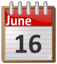 calendar June 16