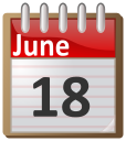 calendar June 18