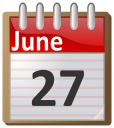 calendar June 27