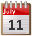 calendar July 11