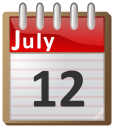 calendar July 12